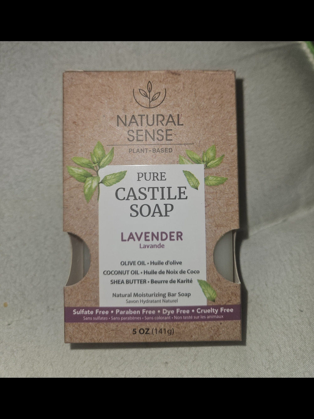 Lavender Pure Castile Soap - Natural Sense